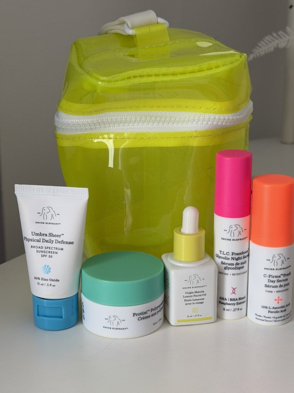 NWT Drunk Elephant The Littles Mini Kit with Jelly Bag